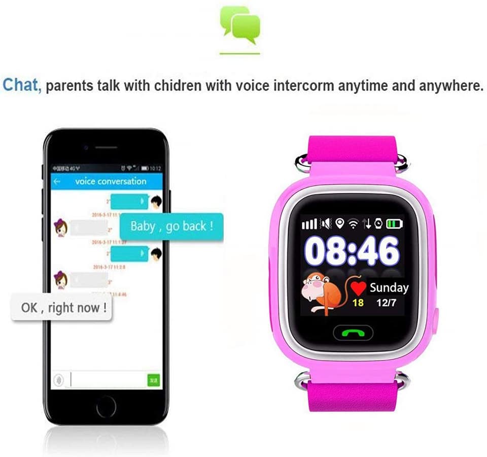 Montre enfant GPS | Montre connectée téléphone fille